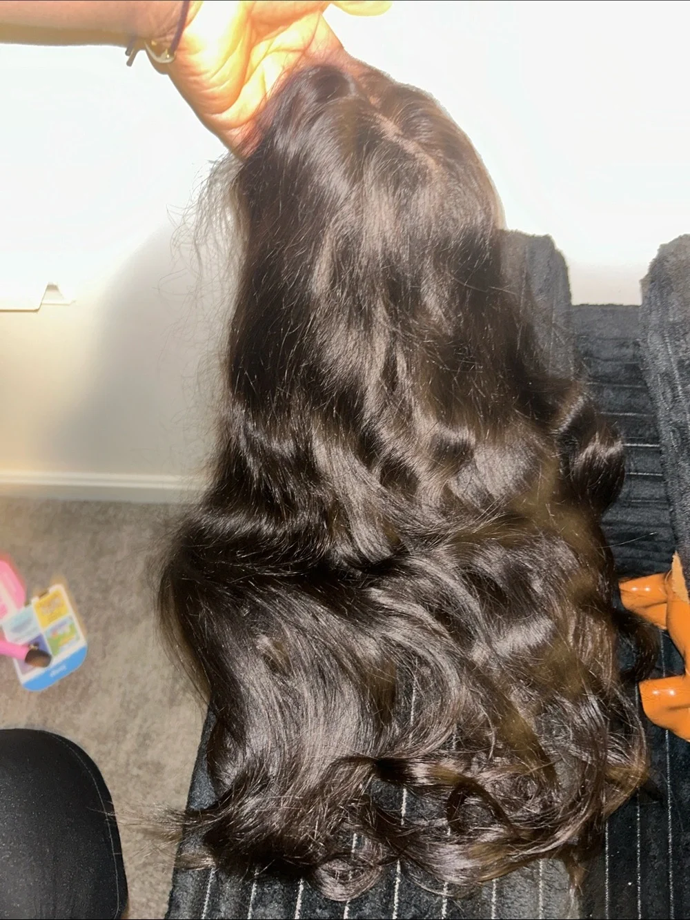 Natural Black Lace Frontal Closure - Women's Hair